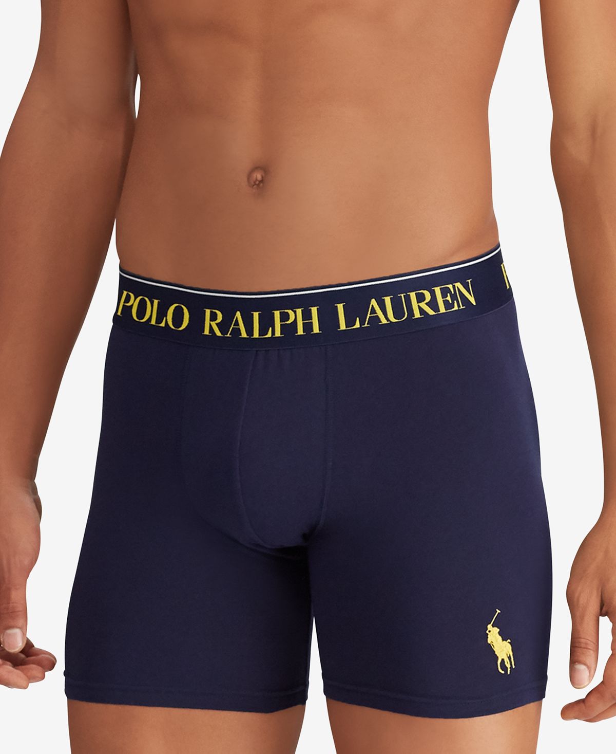 Polo Ralph Lauren Stretch Boxer Briefs Cruise Navy