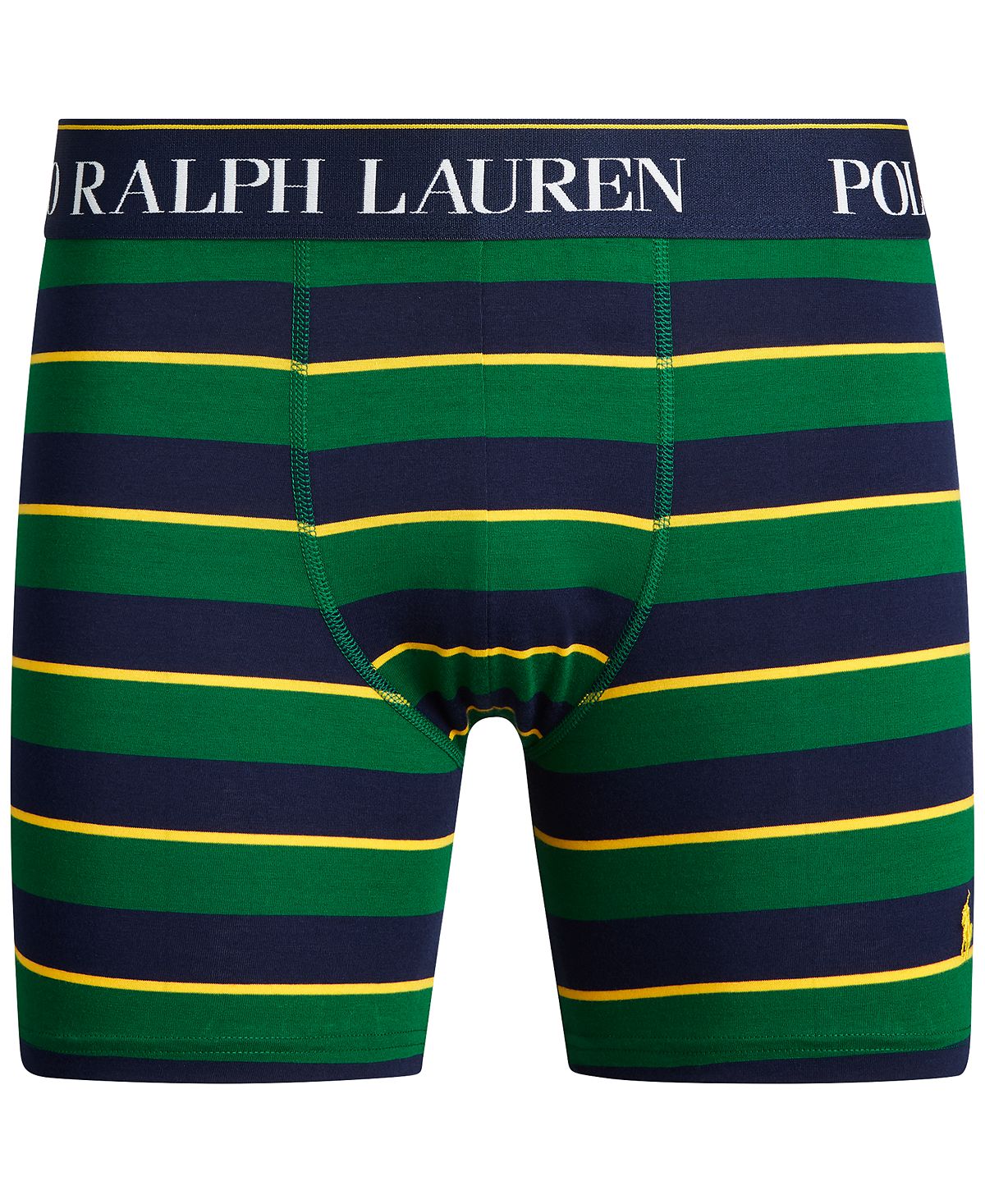 Polo Ralph Lauren Stretch Jersey Boxer Briefs Green Stripe