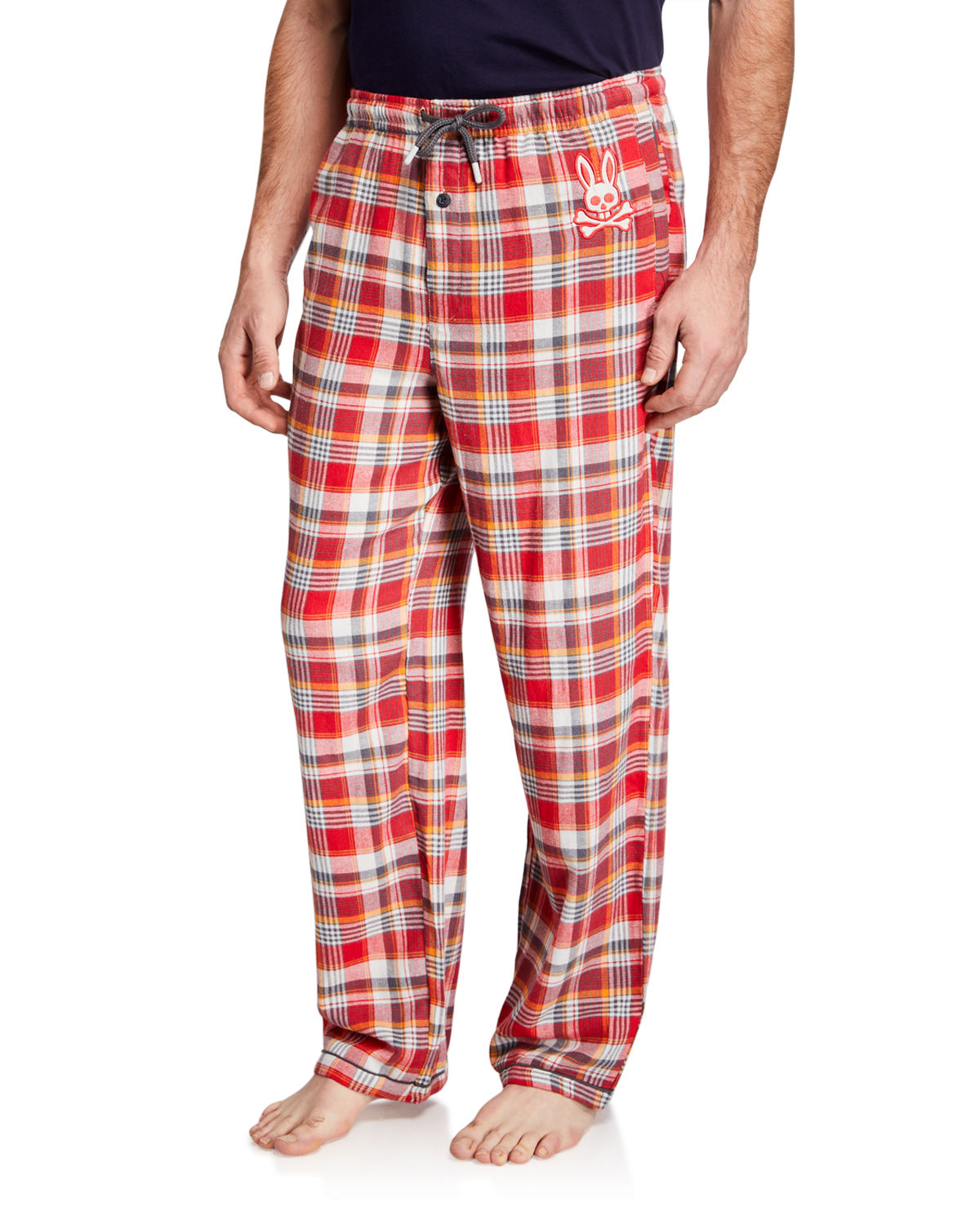 Psycho Bunny Flannel Plaid Pajama Pants