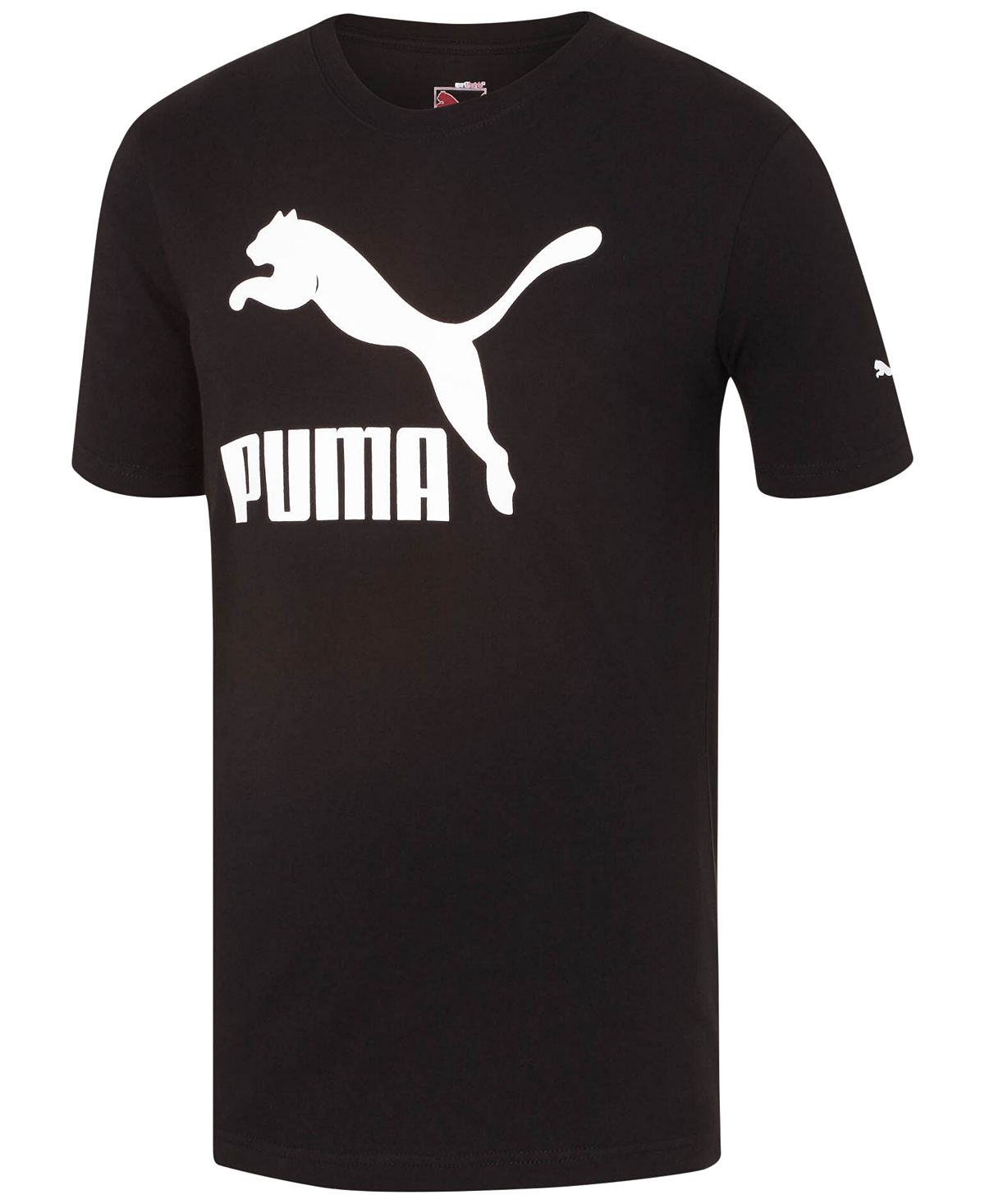 Puma Logo T-shirt Black/White