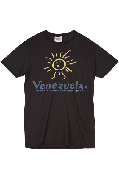 Rxmance Unisex Black Venezuela Crew Tee