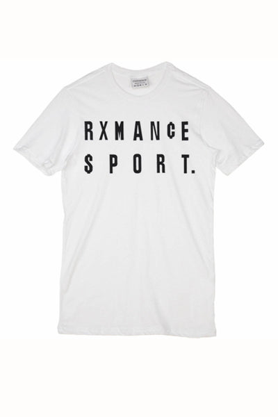 Rxmance Unisex White Money Crew Tee