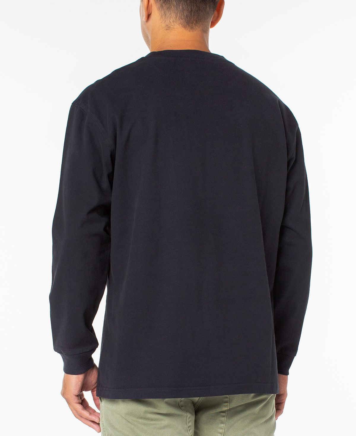 Sanctuary Long-sleeve Pocket T-shirt Black