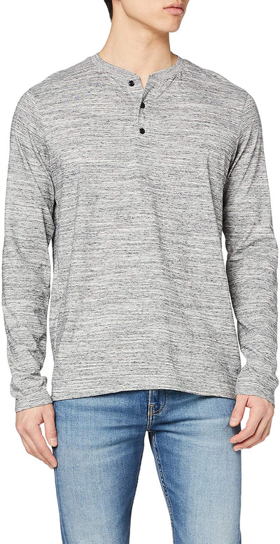 Scotch & Soda Men's Classic Long Sleeve Top Grey