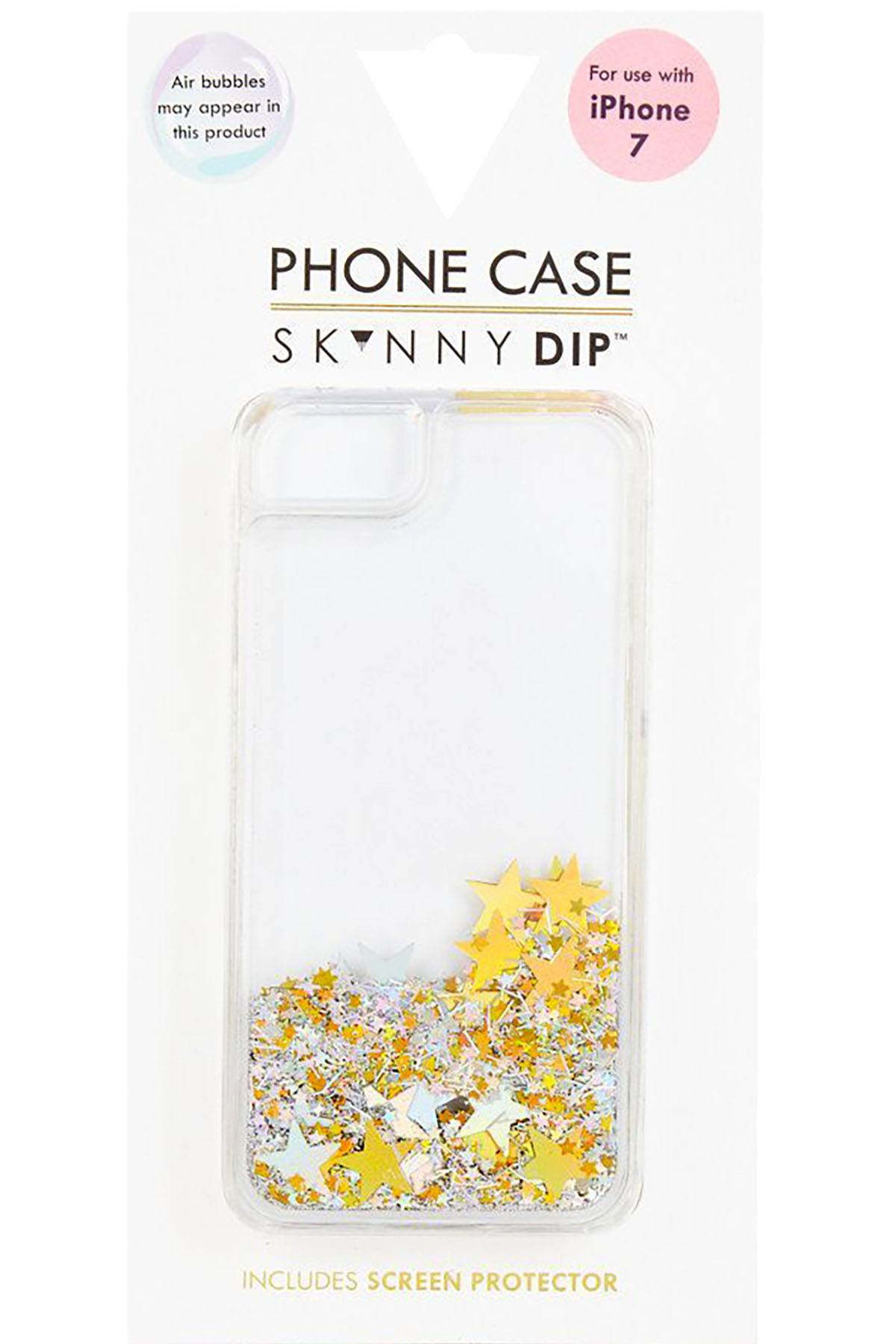 Skinnydip London Gold/Silver Sequin Star iPhone Case