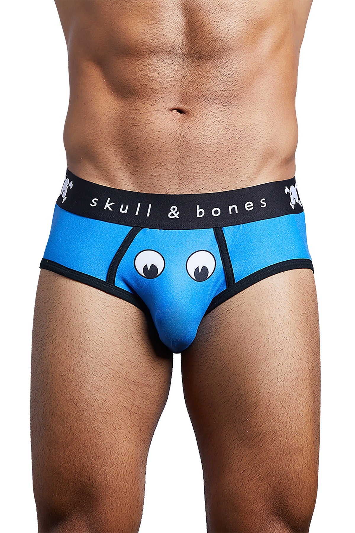 Skull & Bones Blue SUCKA Eyes Brief