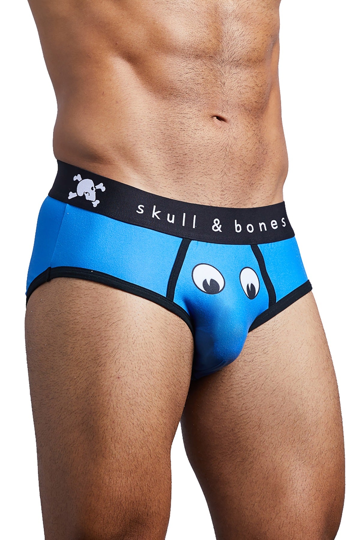 Skull & Bones Blue SUCKA Eyes Brief