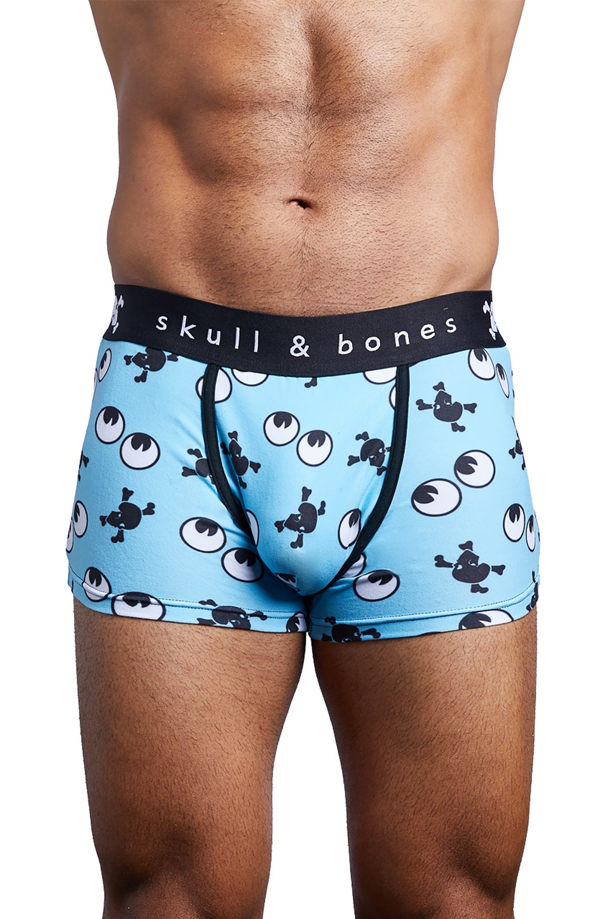 Skull & Bones Sky-Blue Googly Eyes Trunk