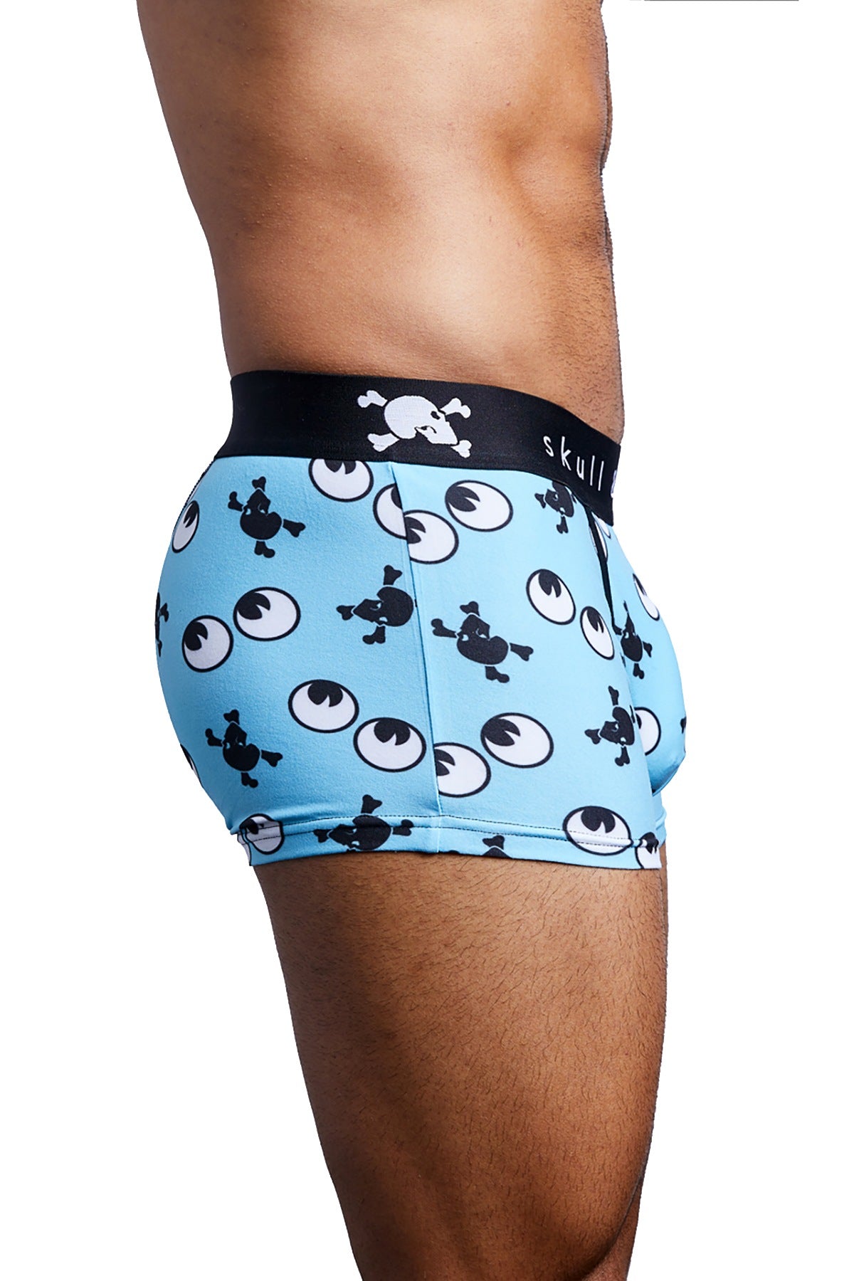 Skull & Bones Sky-Blue Googly Eyes Trunk