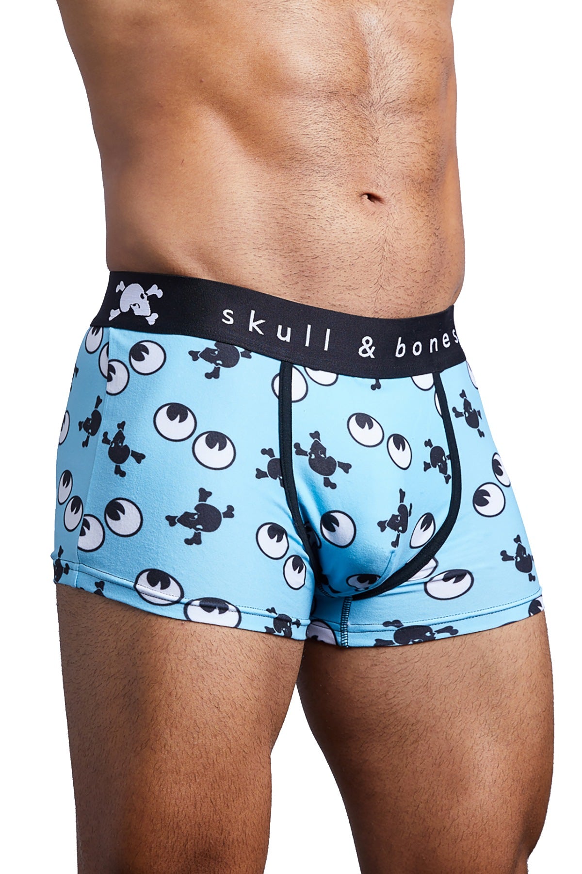 Skull & Bones Sky-Blue Googly Eyes Trunk