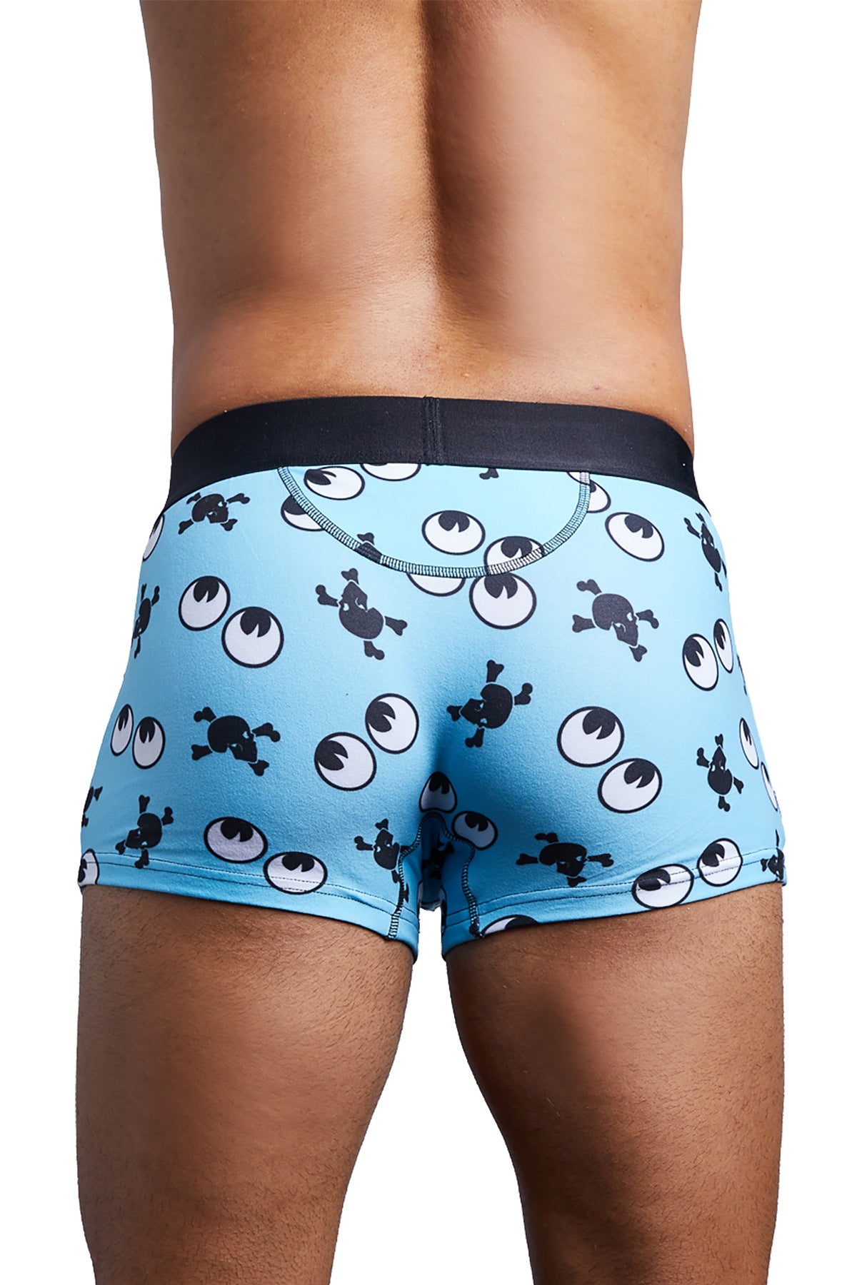 Skull & Bones Sky-Blue Googly Eyes Trunk