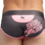 Skull and Bones Pink and Grey Brief