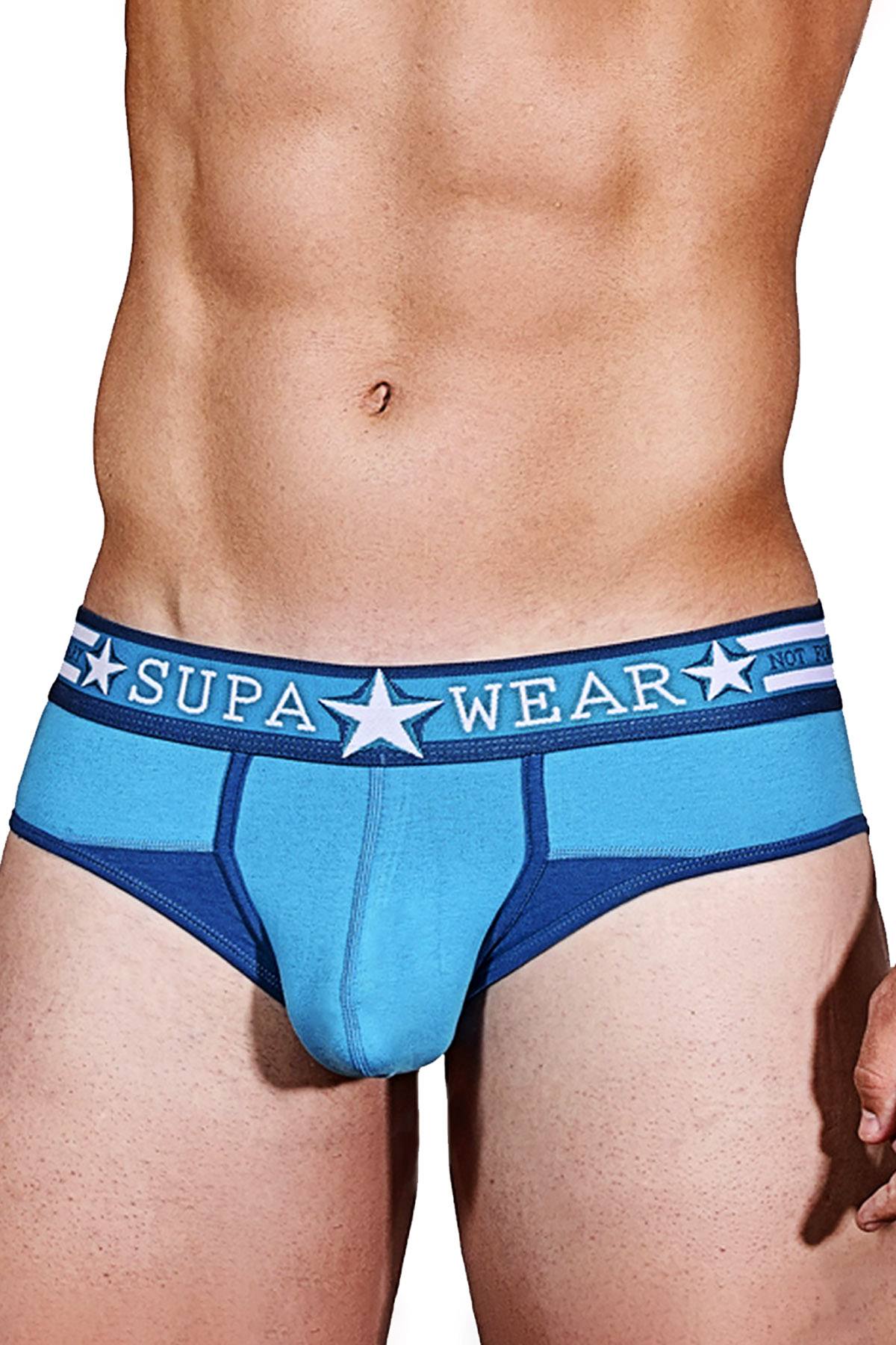 Supawear Blue Cops SUPASTAR Brief