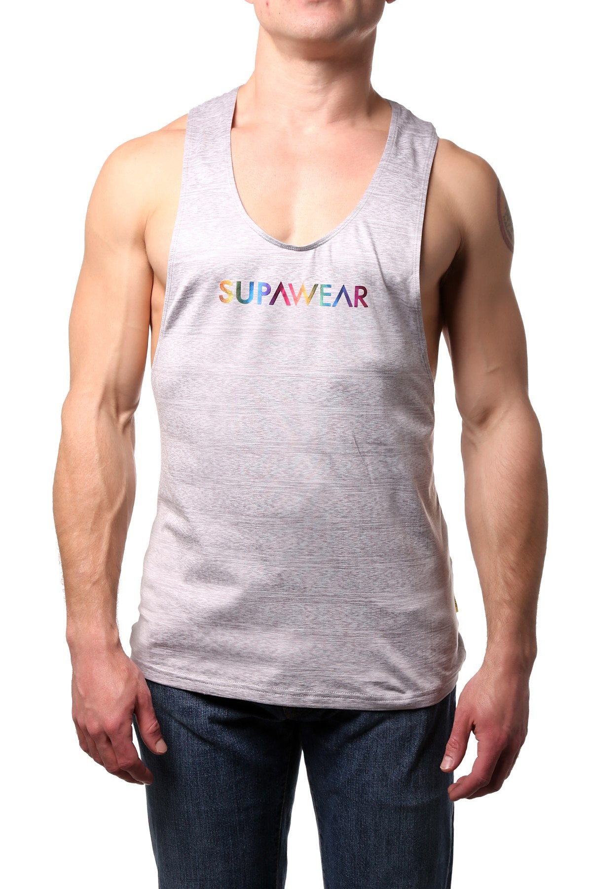 Supawear Light Grey Spectrum Tank