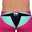 Supawear Magenta/Teal Vortex Trunk