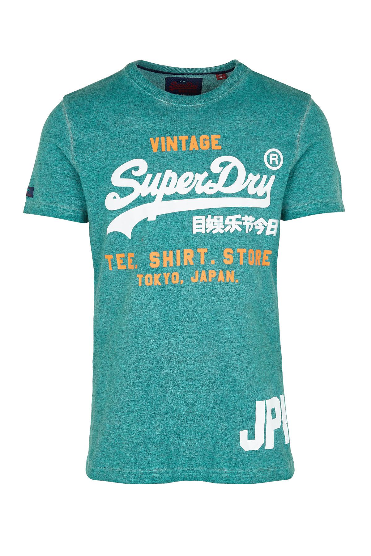 SuperDry Jade Shirt-Shop Duo Overdyed Logo Tee