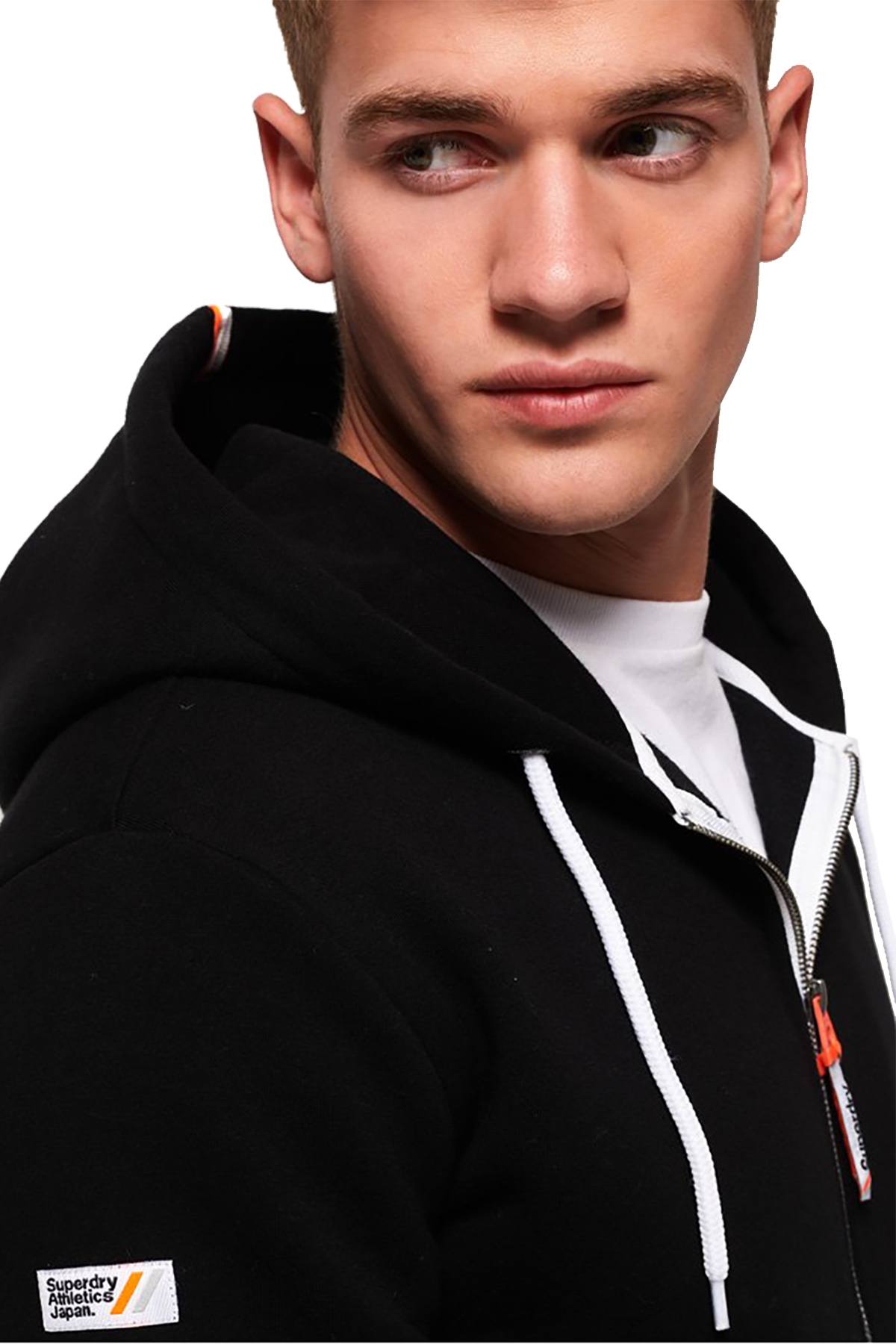 La athletic clearance zip hoodie superdry