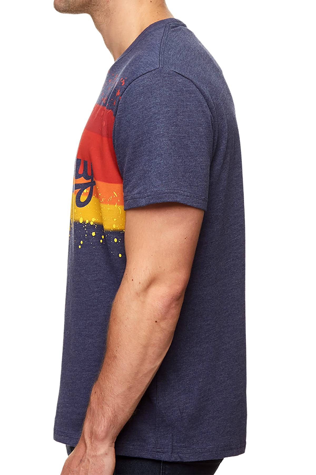 SuperDry Princedom-Blue Marl Icarus T-Shirt