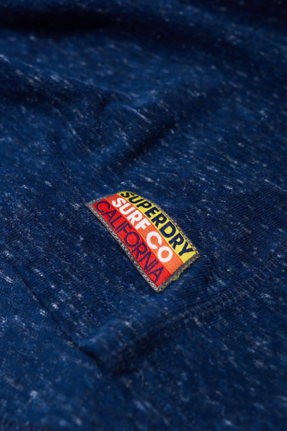 SuperDry Snowy-French-Navy No.7 Surf Pocket T-Shirt