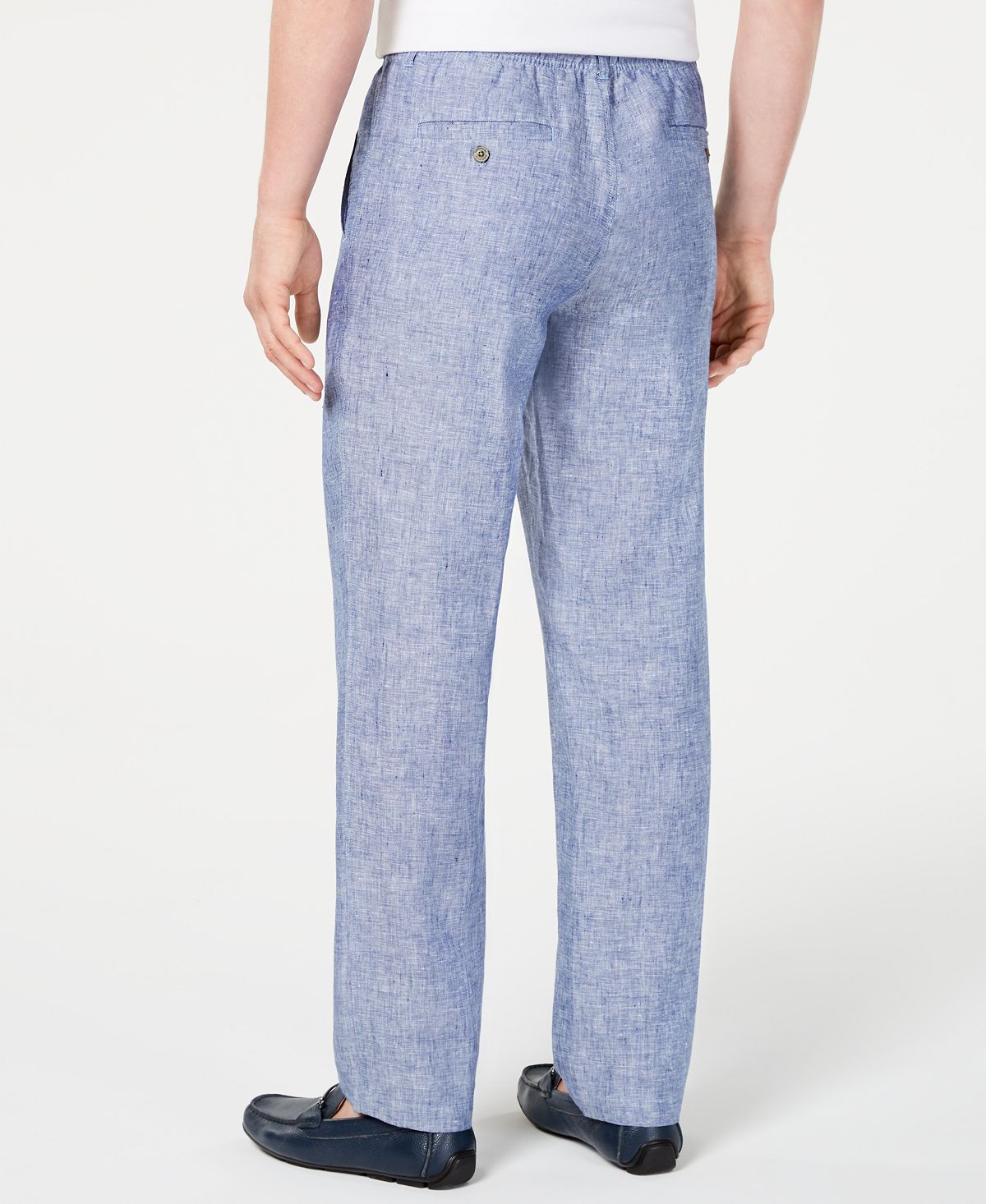 Tasso elba pants linen on sale drawstring