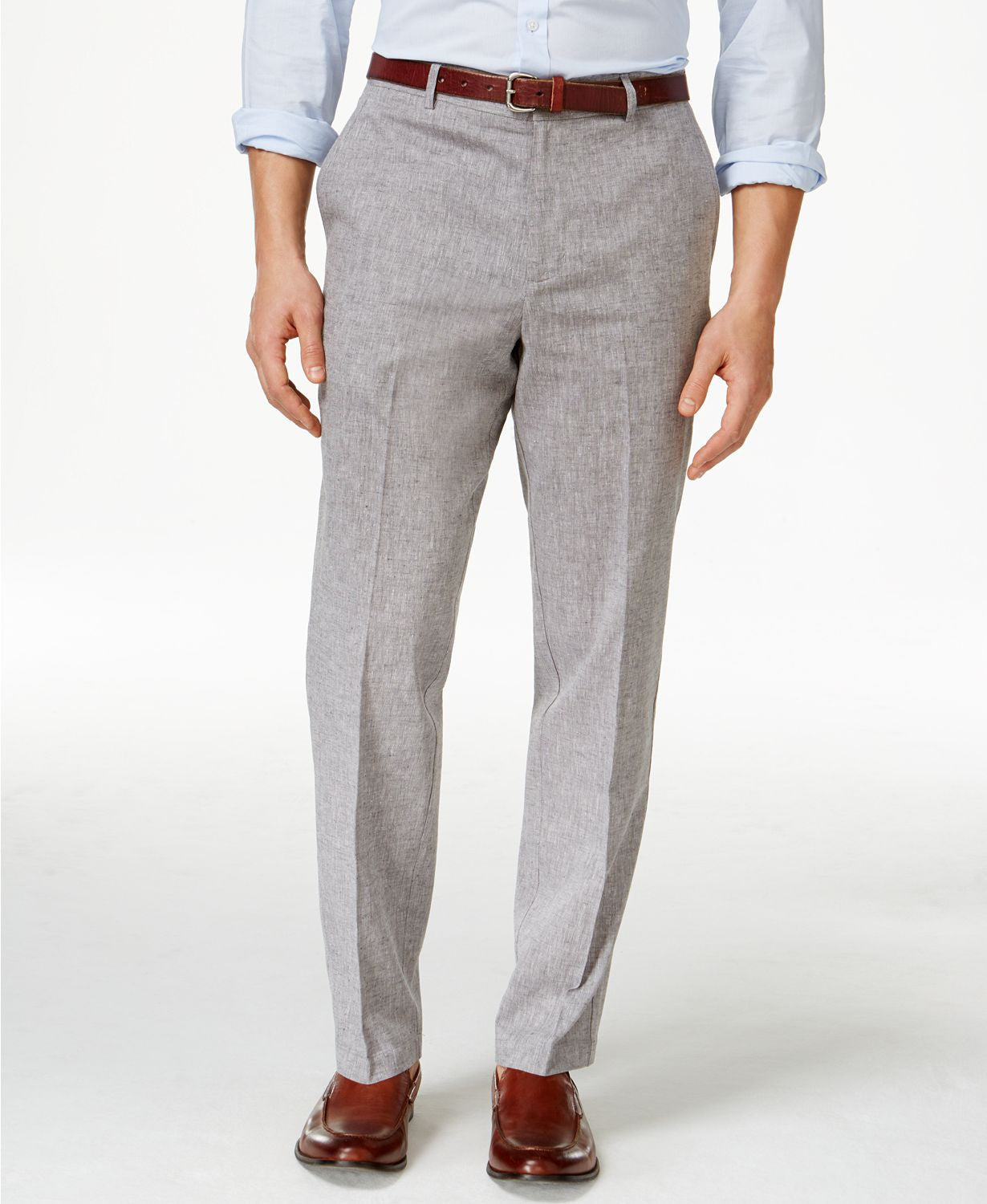 Tasso Elba Linen Pants Grey – CheapUndies