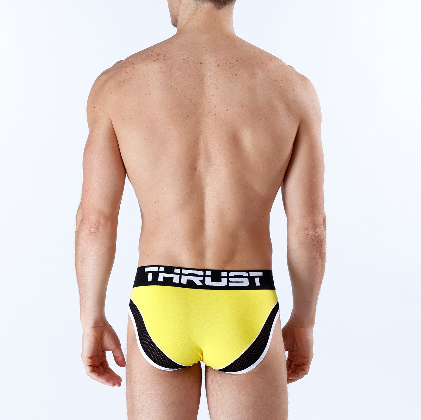 Thrust Sport Mesh Brief Yellow