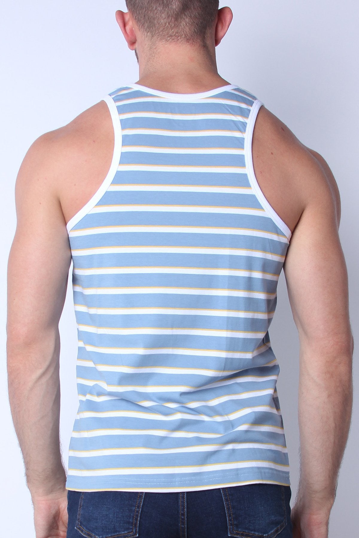 Timoteo Light Blue California Cool Tank Top