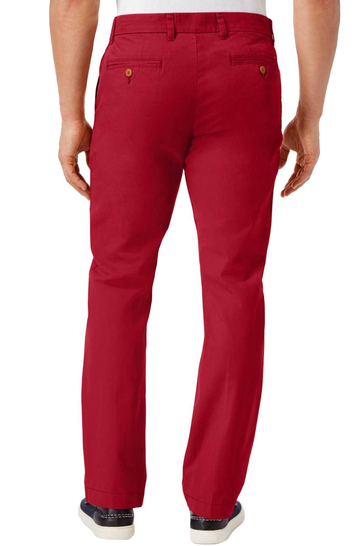 Tommy Hilfiger Chili-Pepper Custom-Fit Chino Pant