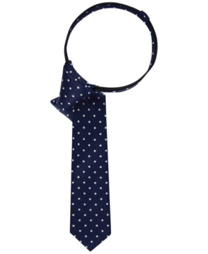 Tommy Hilfiger Dot-print Zipper Tie, Big Boys