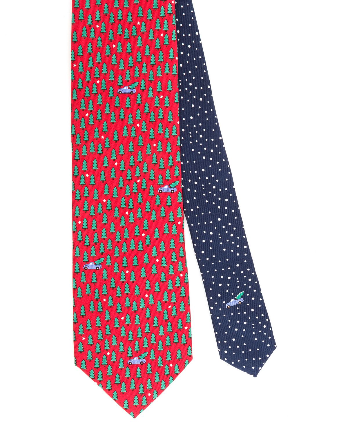 Tommy Hilfiger Men’s Tree Pick Up Tie Red