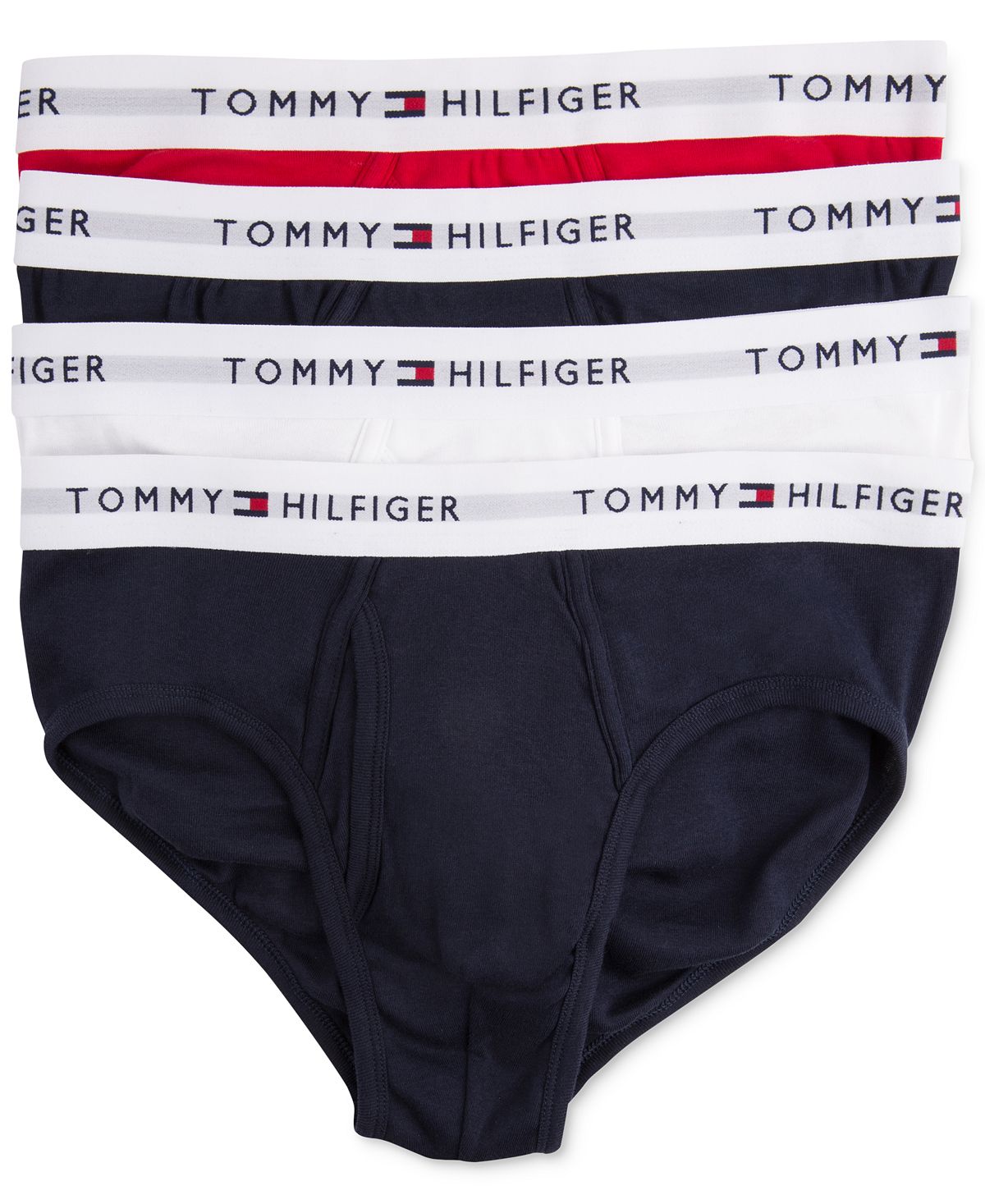 Tommy Hilfiger Underwear Cotton Brief 4-pack Tomato