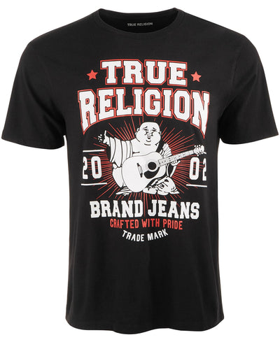 True Religion Buddha Graphic T-shirt Black