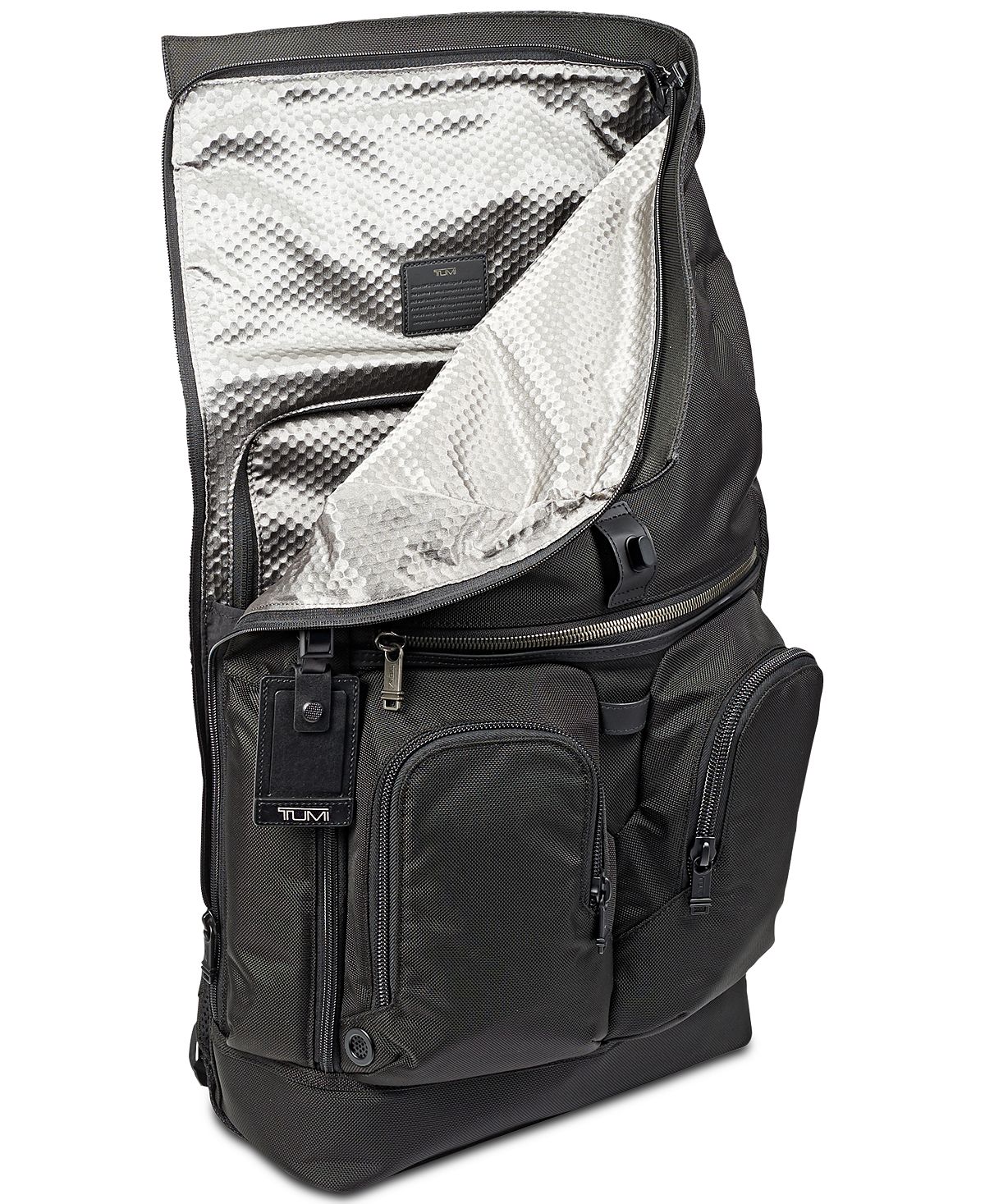 Tumi Alpha Bravo London Roll-top Backpack Black