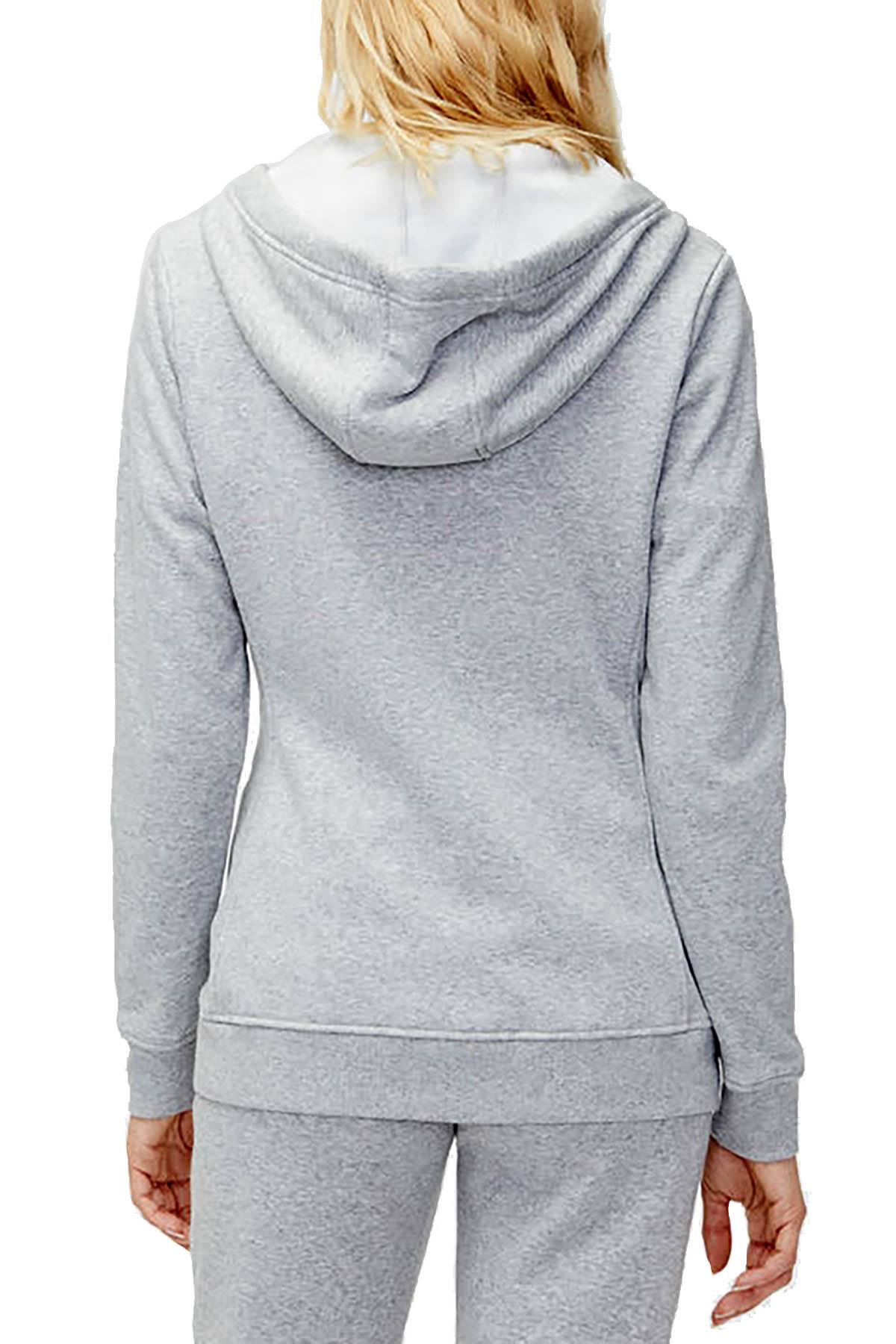 UGG Heather Grey Clara Zip Front Port Hoodie CheapUndies