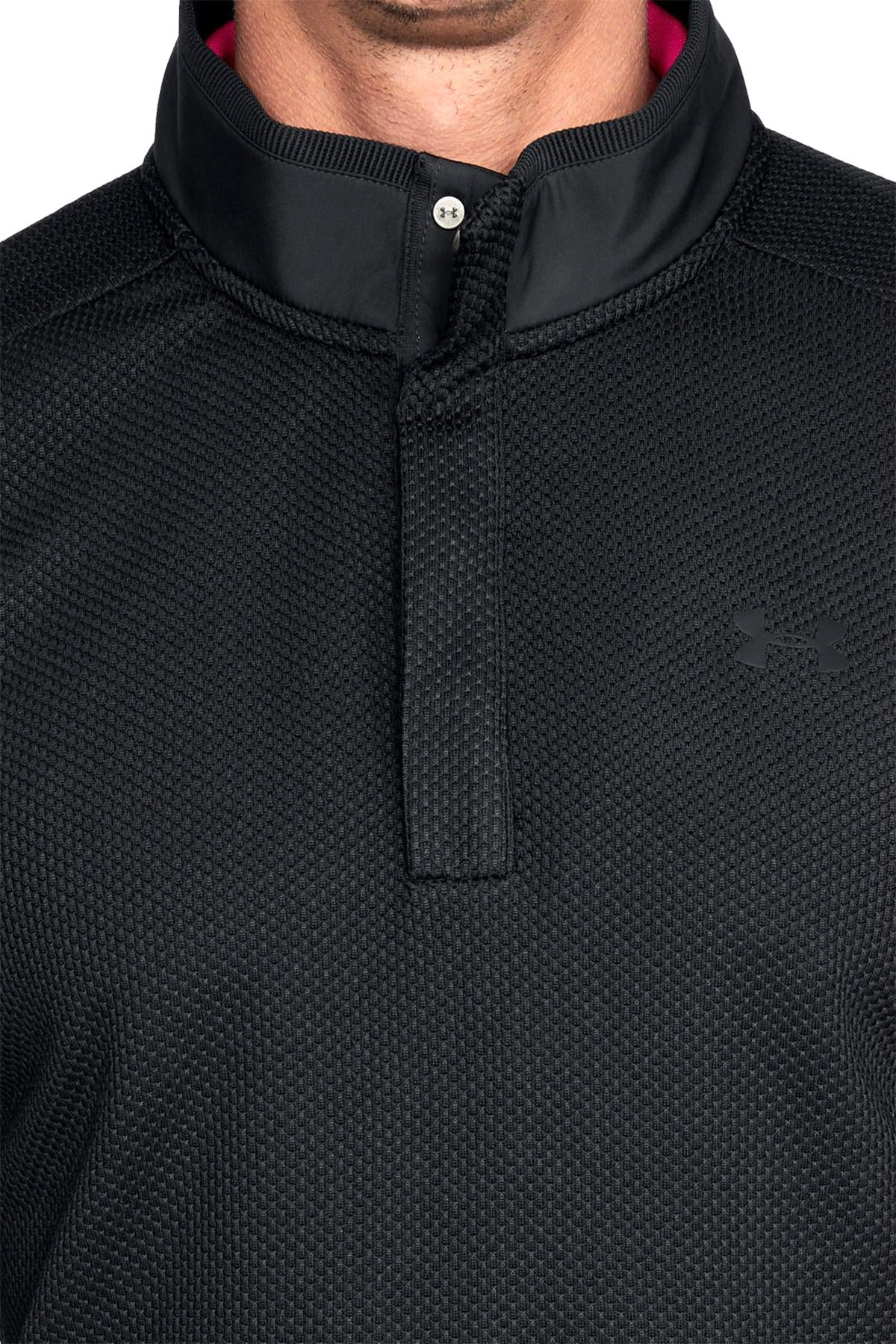 Men's ua storm sweaterfleece snap online mock