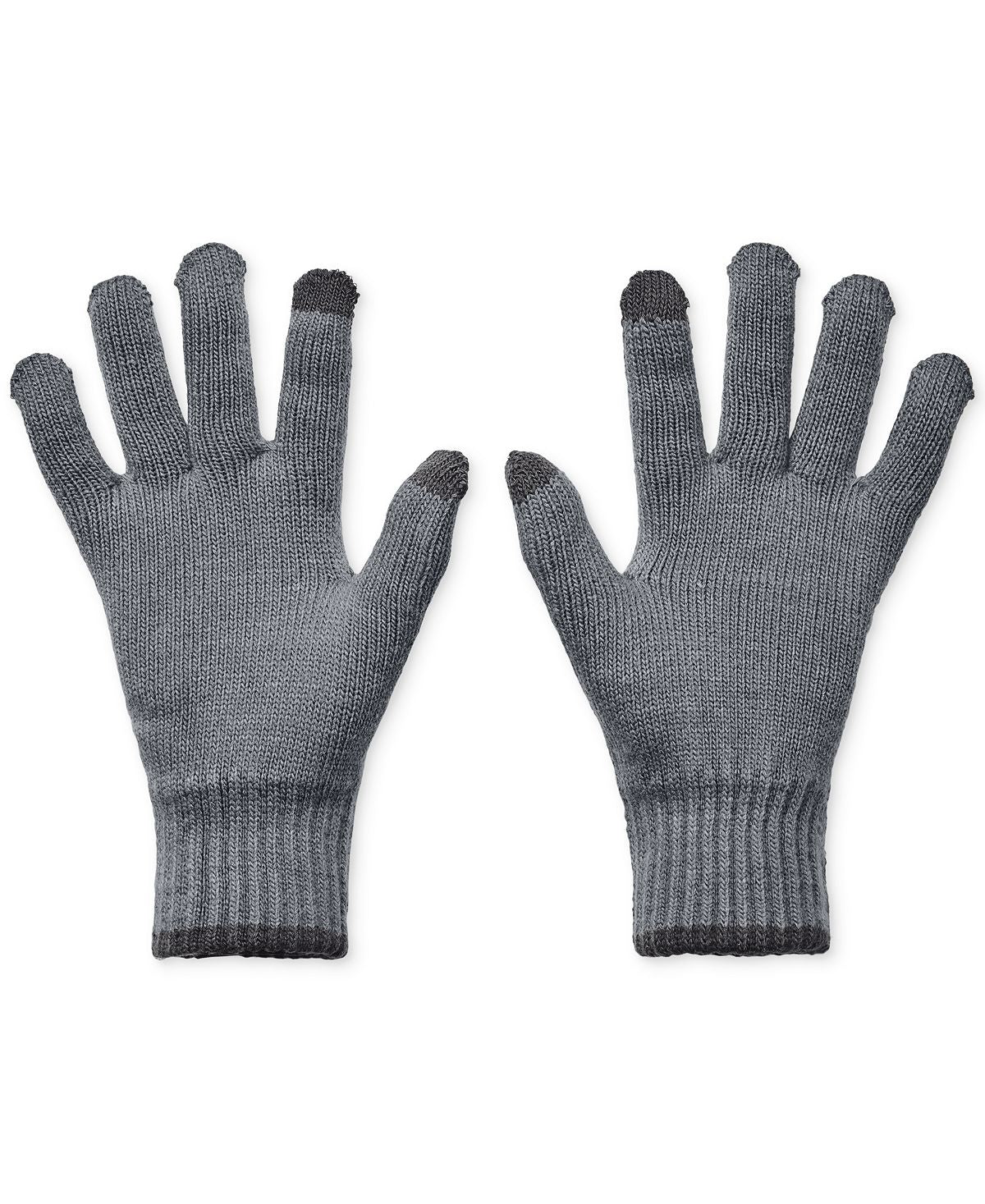 Under Armour Halftime Tech Tip Gloves Pitch Gray / / Jet Gray