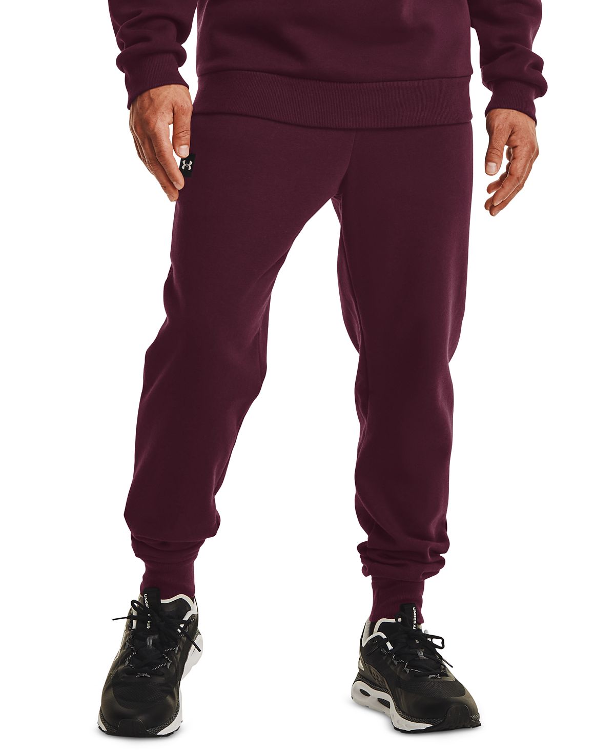 Under Armour Rival Fleece Joggers Dark Maroon