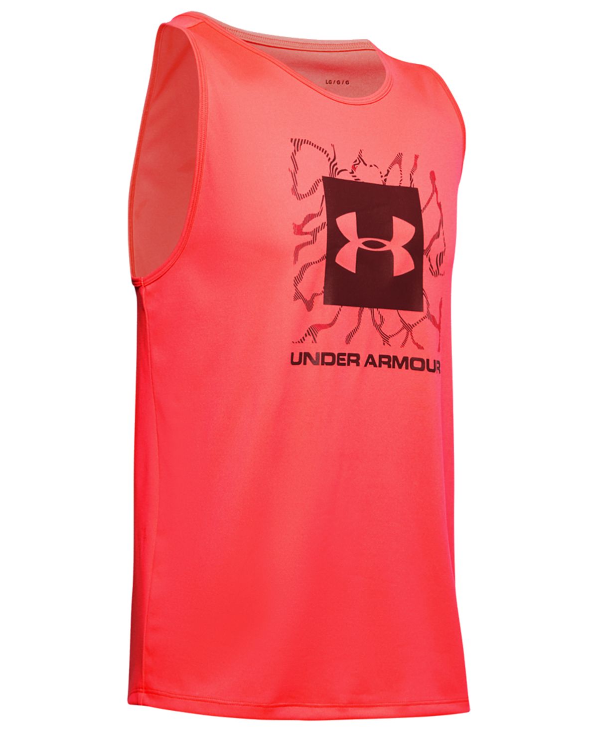 Under Armour Tech™ 2.0 Graphic Tank Beta Red