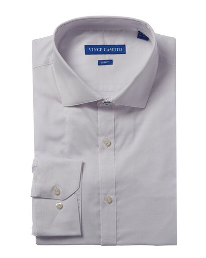 Vince Camuto Mens Slim Fit Dress Shirt