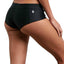 Volcom Black Solid Cheeky Bikini Boyshort