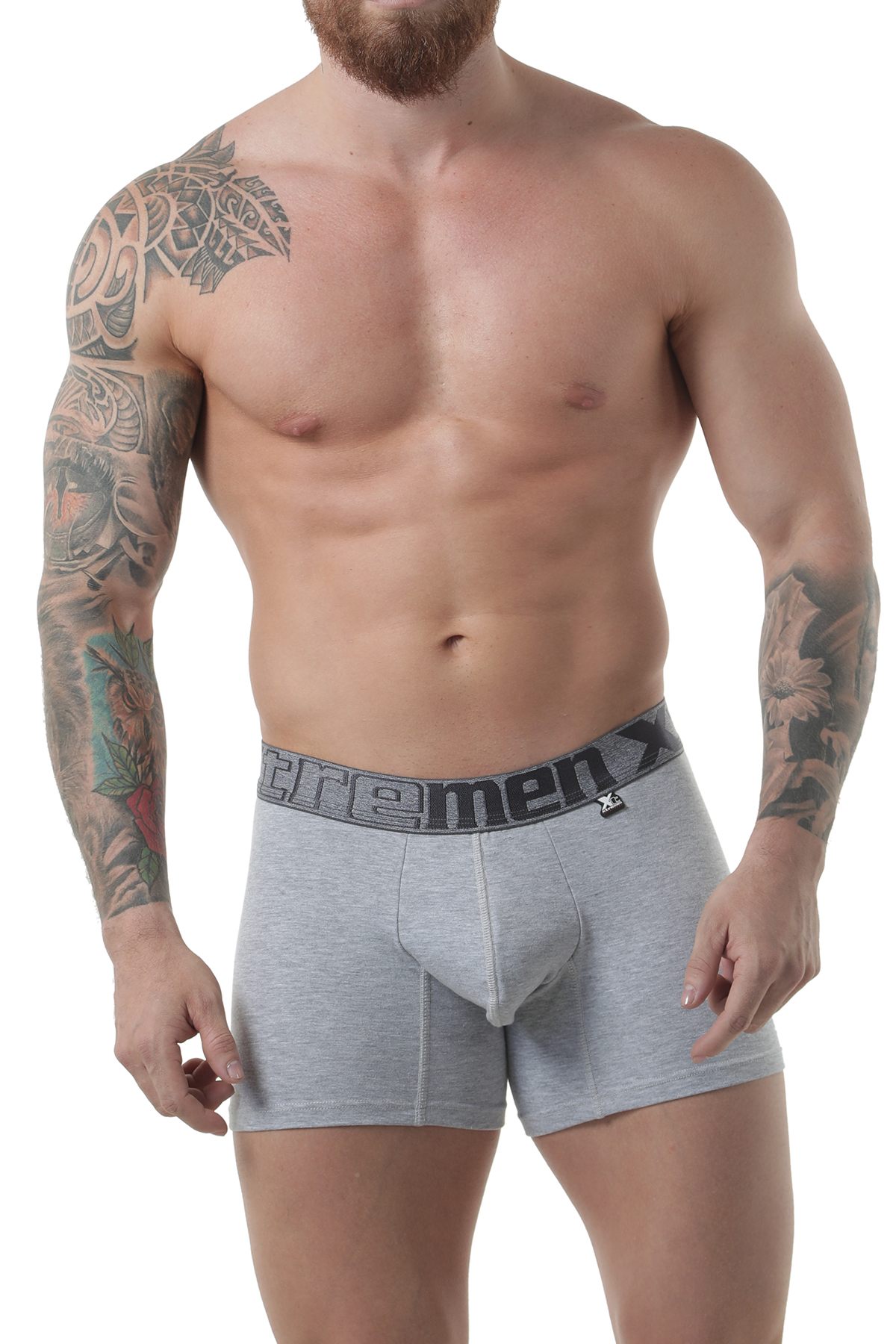 XTREMEN Light Grey Classic Boxer