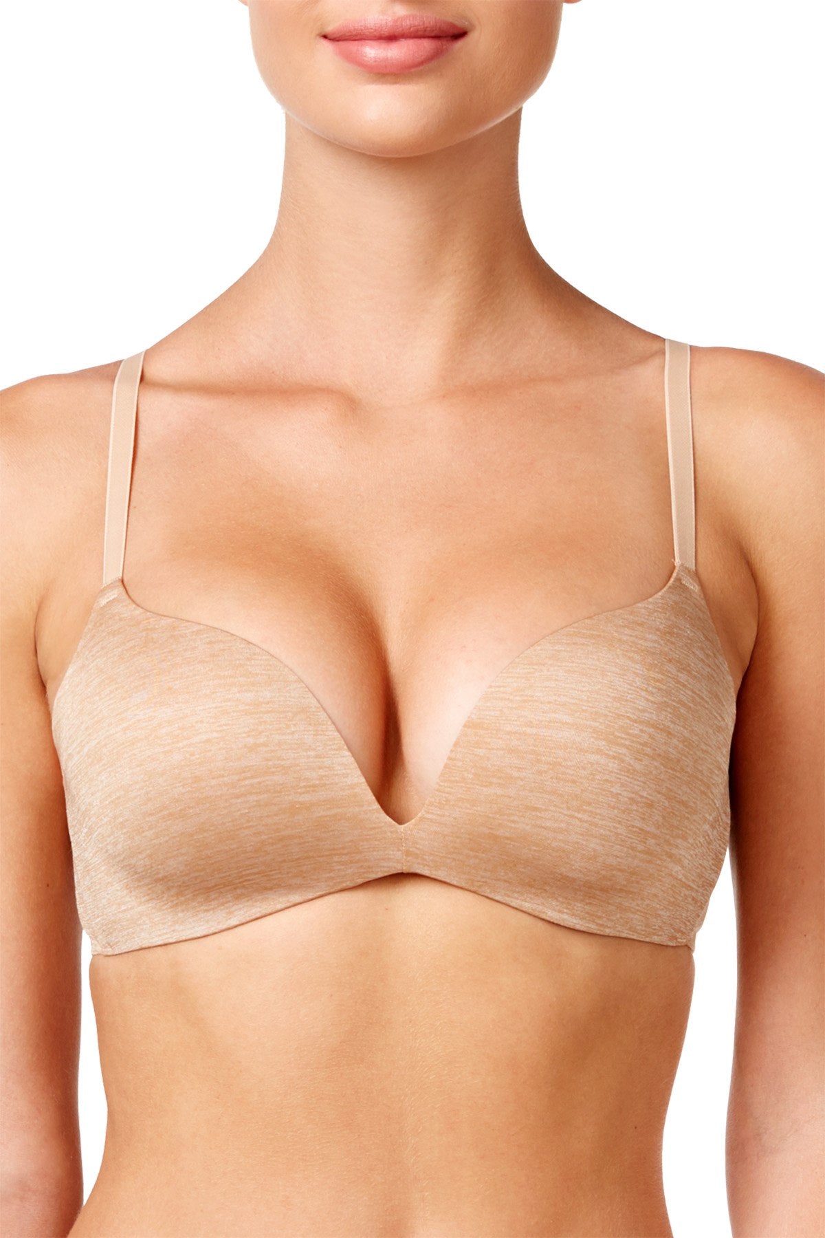 b.tempt'd Au Naturale Heather b.splendid Wire Free Push Up Bra