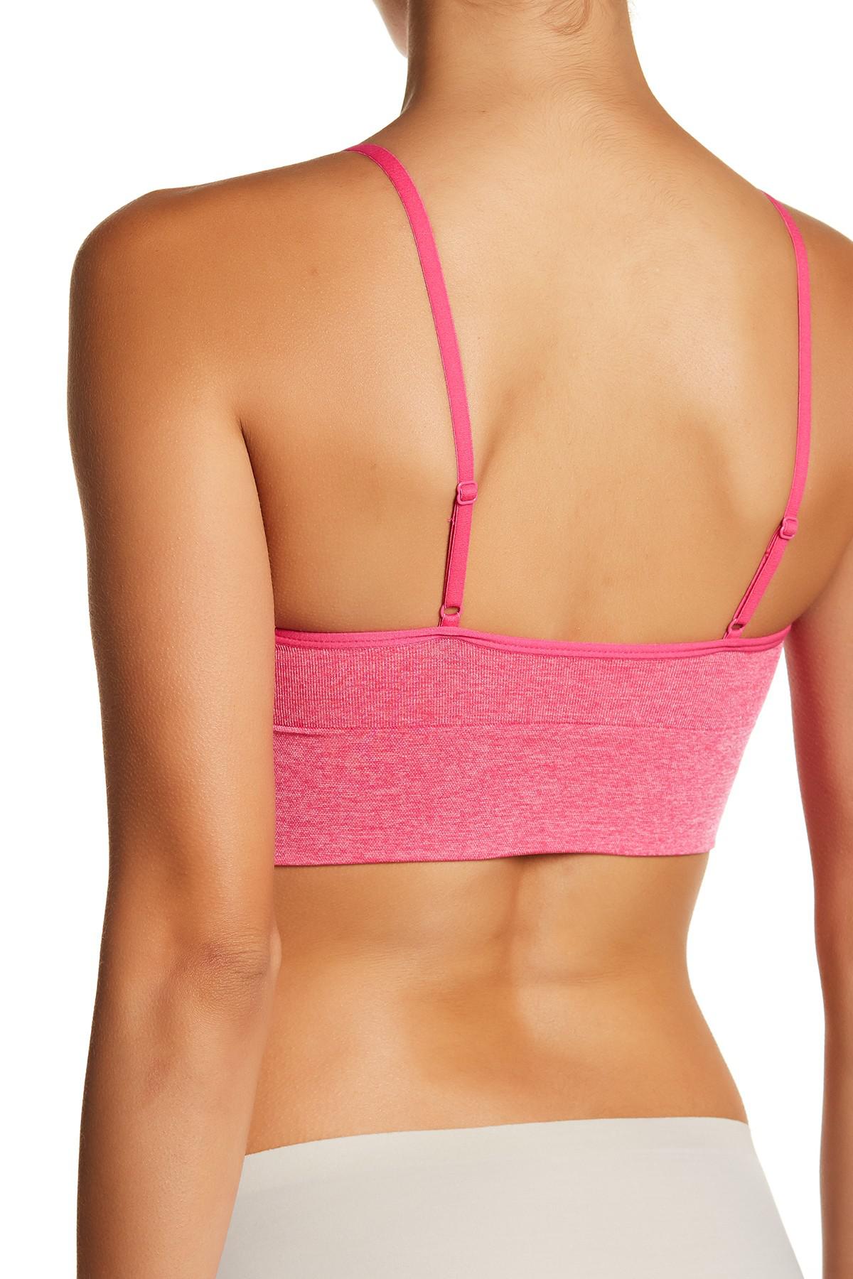 b.tempt'd by Wacoal Women's B.Provocative Front Close Bralette, Pink  Yarrow, S at  Women's Clothing store
