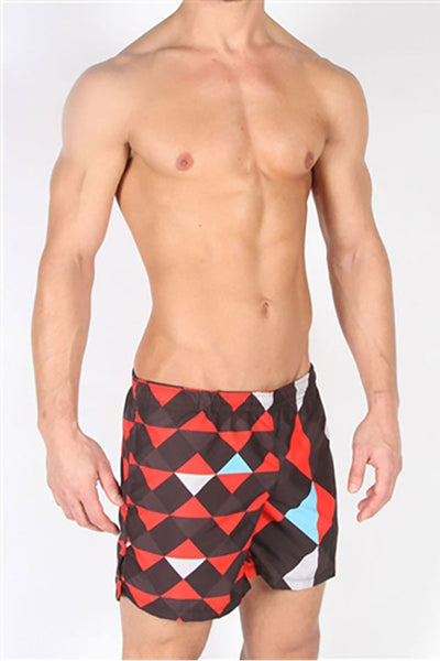 Skmpeez Crimson Burtz Swim Short