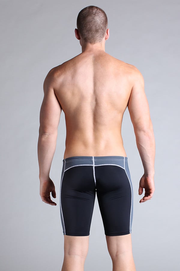 Timoteo Black Workout Legging Short