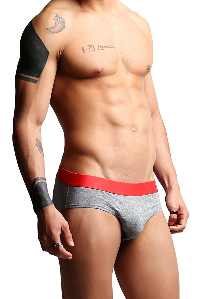 Seven7 Light Heather-Grey Brief 2-Pack