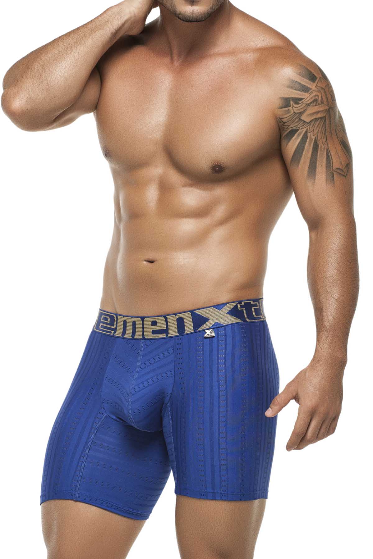 CheapUndies Navy Classic Mesh Brief