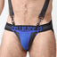 cellBlock 13 Blue Spartan Neoprene Jockstrap