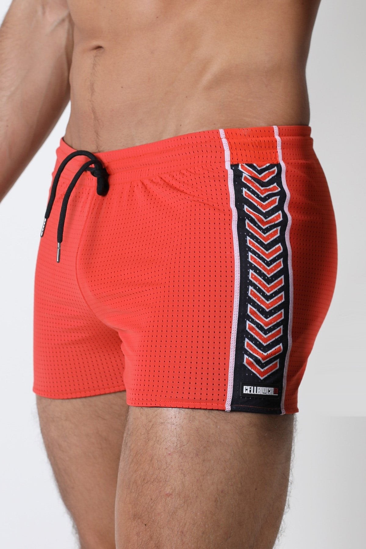 cellBlock 13 Orange Kennel Club Spitfire Reversible Short