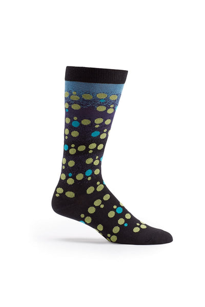 Ozone Navy Maritime Calf Sock